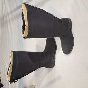 Olivia Miller tall boots back sce up